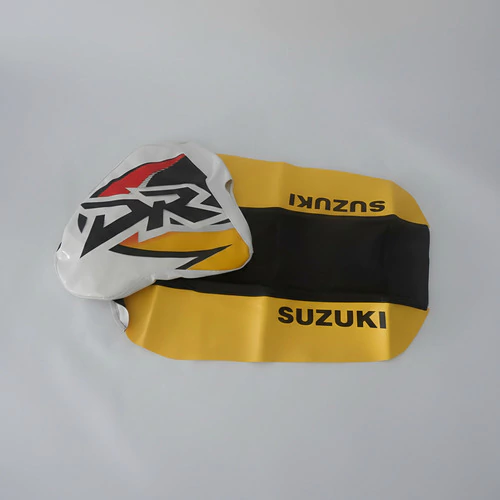 Kit Funda Asiento + Tanque Suzuki Dr350 Dr 350 Dr350r Amari Amarillo — foto 7