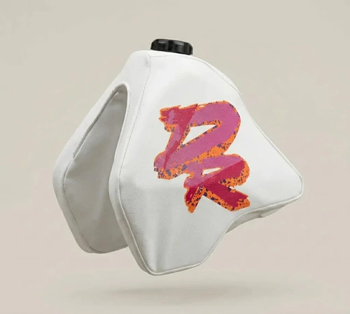 Kit Funda De Asiento + Funda Tanque Para Suzuki Dr350 Dr350r Amarillo — foto 5