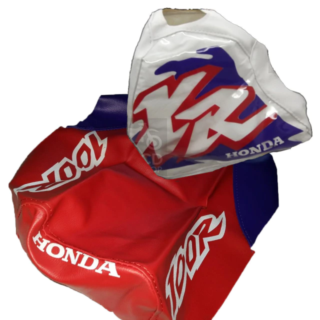 Kit funda de tanque + funda de asiento para Honda XR100R XR100 - Modelo 1996