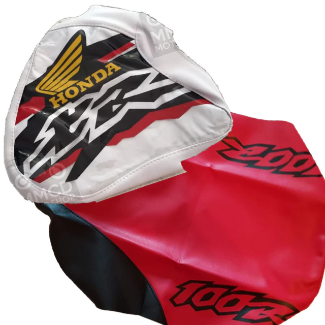 Kit funda de tanque + funda de asiento para Honda XR100R XR100 - Modelo 1998