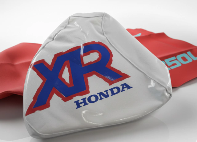 Kit funda de tanque + funda de asiento para Honda XR250L XR 250L - Modelo 1992 — foto 2