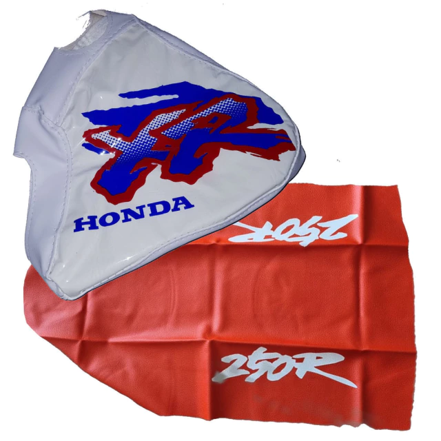 Kit funda de tanque + funda de asiento para Honda XR250R XR250 - Modelo 1993