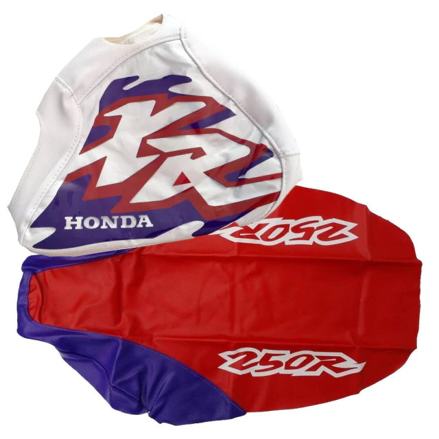 Kit funda de tanque + funda de asiento para Honda XR250R XR250 - Modelo 1996