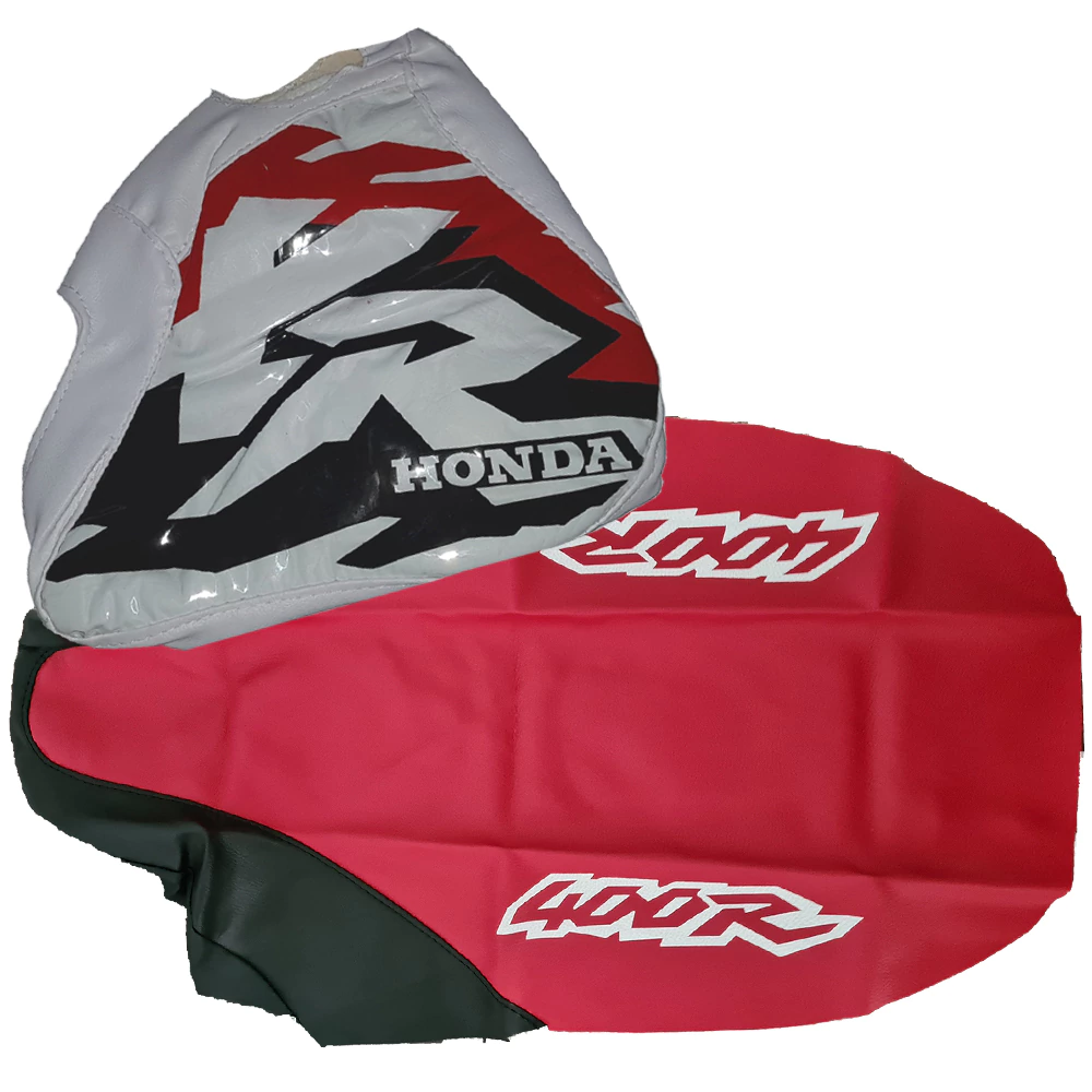 Kit funda de tanque + funda de asiento para Honda XR400R XR400 - Modelo 1997