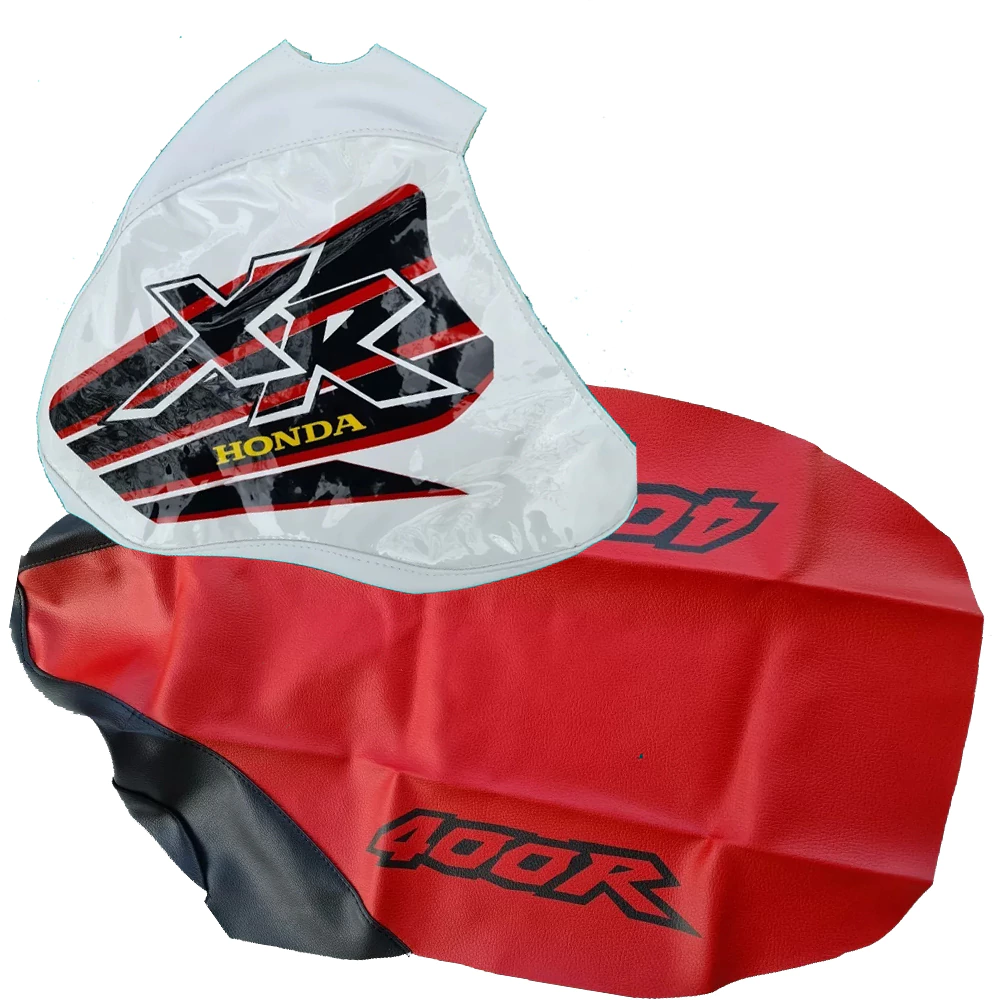 Kit funda de tanque + funda de asiento para Honda XR400R XR400 - Modelo 1999
