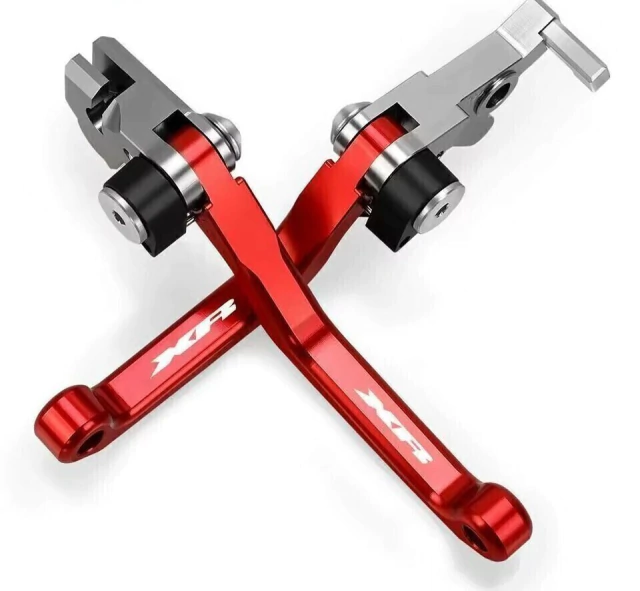 Manijas Palancas De Freno Y Embrague P/ Honda Tornado Xr250, rojo