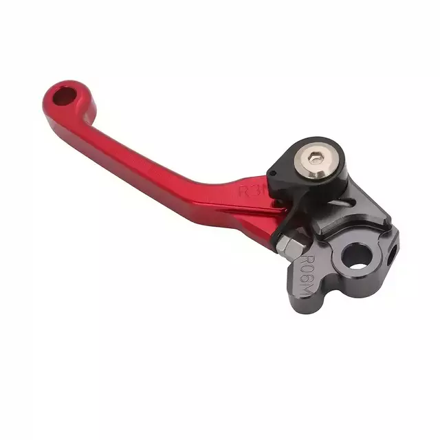 Manijas Palancas De Freno Y Embrague P/ Honda XR250 - XR400, rojo, 1996-2002 — foto 2