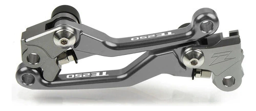 Manijas Palancas Freno Y Embrague P/ Husqvarna Te250 Te 250 Gris Oscuro — foto 2