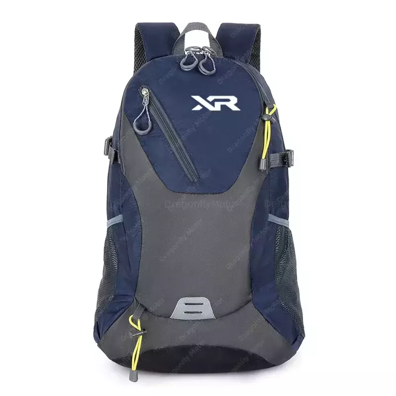 Mochila Impermeable Resistente Azul Para Amantes De Motos Honda Xr