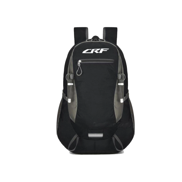 Mochila Impermeable Resistente Para Amantes De Motos Honda CRF - Color Negro