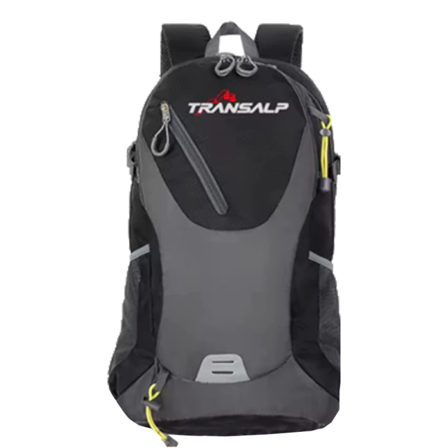 Mochila Impermeable Resistente Para Amantes De Motos Honda TRANSALP - Color Negro