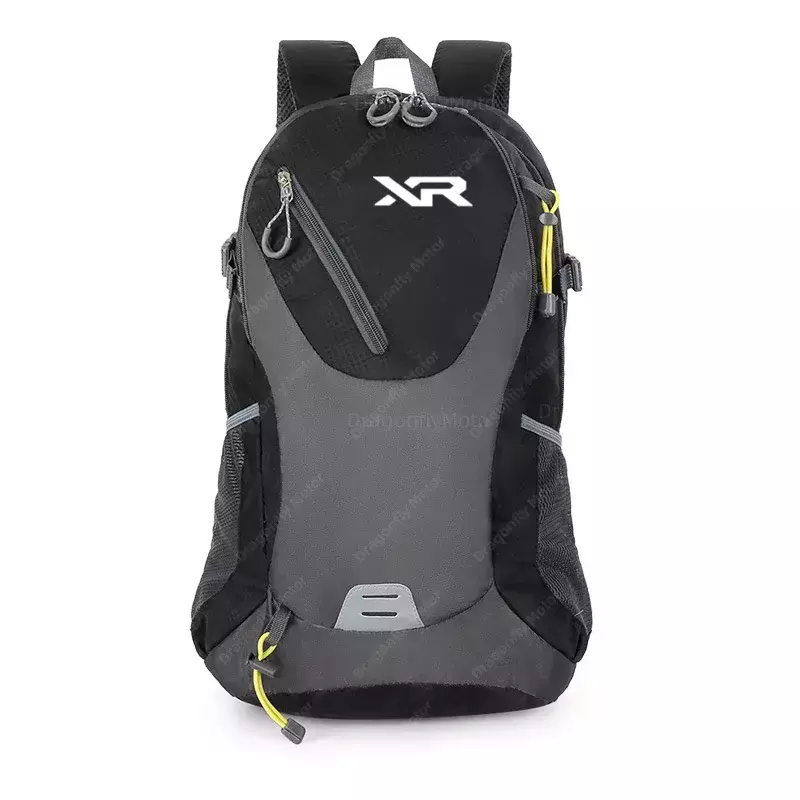 Mochila Impermeable Resistente Para Amantes De Motos Honda XR - Color Negro