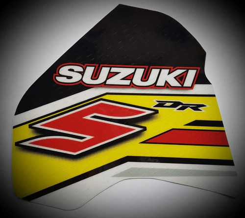Suzuki Dr 350 Dr350 Dr350 Calcos Gráficas Amarillo Laminado — foto 5