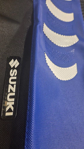 Suzuki Dr250 Dr 250 Funda Asiento ultragrip Azul Azul — foto 6