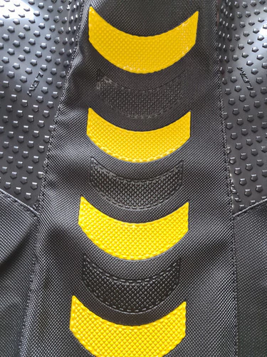 Suzuki Dr350 Dr 350 Funda Asiento Grip Negra Amarilla Negro — foto 3