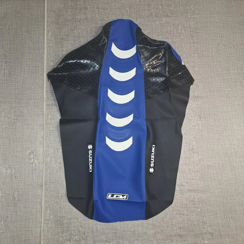 Suzuki Dr350 Dr 350 Funda Asiento ultragrip Azul — foto 2