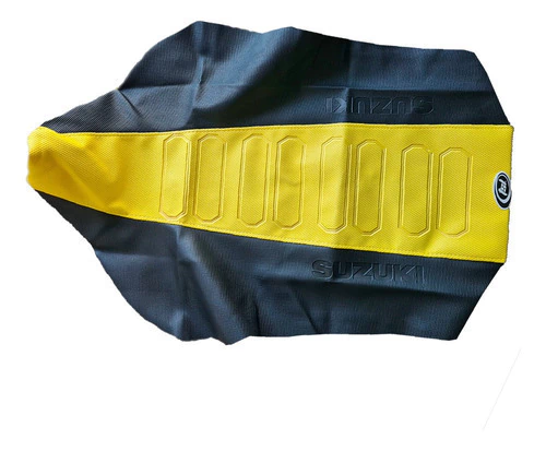 Suzuki Dr350 Dr 350 Fundas Asiento Ultragrip Amarillo Negro Amarillo — foto 2