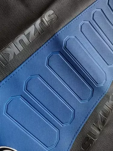 Suzuki Dr350 Dr 350 Fundas Asiento Ultragrip Azul Negro Azul — foto 3