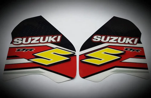 Suzuki Dr350 Dr350 Calcos Gráficas Tanque Rojo Laminado Grue — foto 2