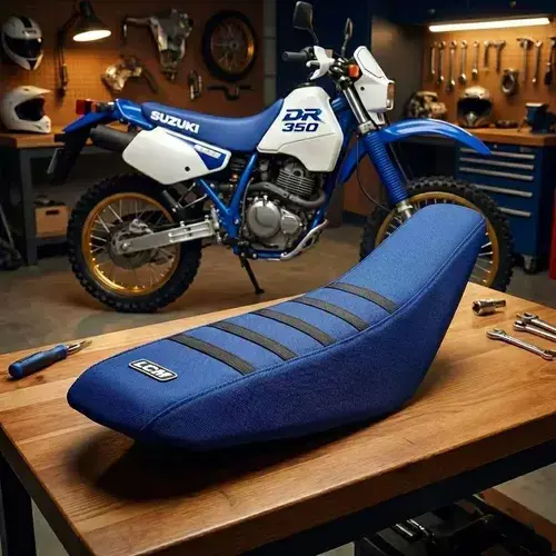 Suzuki Dr350r Dr350 Dr350s Azul Fundas Asiento Ultragrip Azul LCM