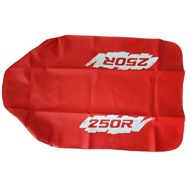 TAPIZADO FUNDA DE ASIENTO PARA HONDA XR250r - XR 250 - XR250 1991- CUERO SINTÉTICO NARANJA