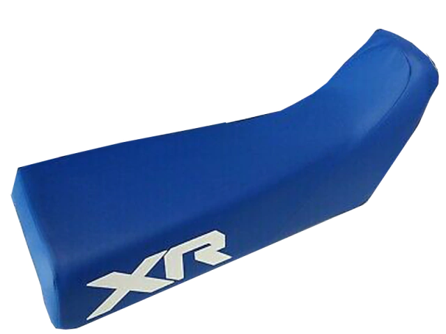 HONDA XR350R XR 350 1985 - TAPIZADO FUNDA DE ASIENTO CUERO SINTÉTICO Azul — foto 2