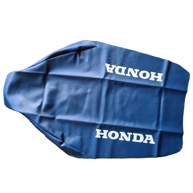 TAPIZADO FUNDA DE ASIENTO PARA HONDA XR600R XR 600 1988 - CUERO SINTÉTICO Azul