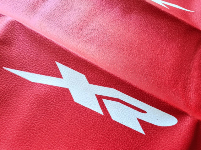 Honda XR650R XR 650R 2000 - 2007 Funda de asiento - Tapizado - Rojo — foto 2