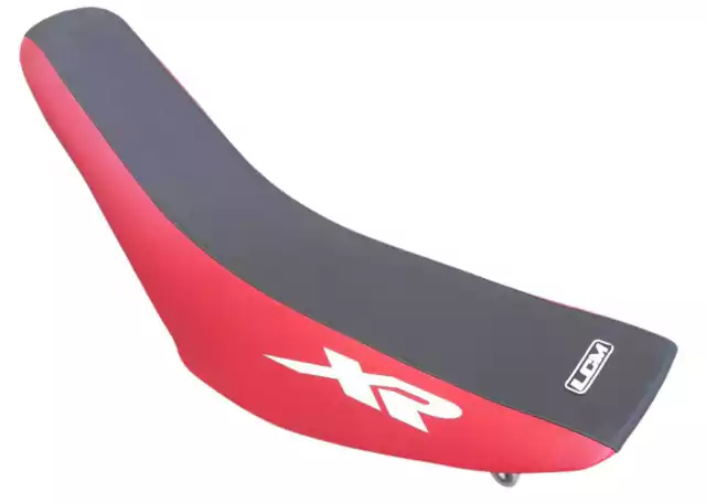 Honda XR650R XR 650R 2000 - 2007 Funda de asiento - Tapizado - Rojo y negro - andtideslizante — foto 2