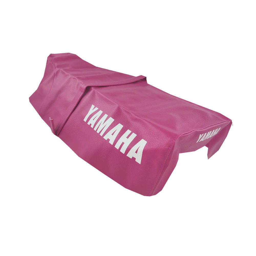TAPIZADO FUNDA DE ASIENTO PARA YAMAHA DT125 DT175 ROSA, CUERO SINTETICO
