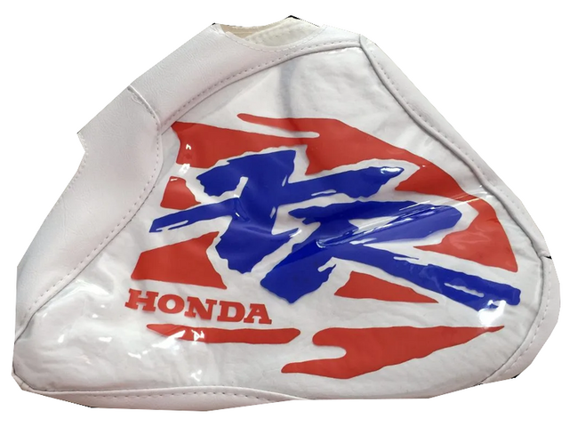 XR80R Funda de Tanque Diseño 1994 XR80 1990-2000 Cuero Sintético y Vinilo — foto 3