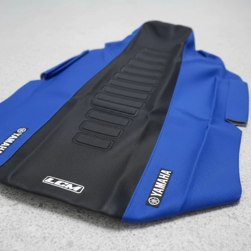 Yamaha Banshee 350 Azul Negro Funda Asiento Lcm Grip Negro — foto 6